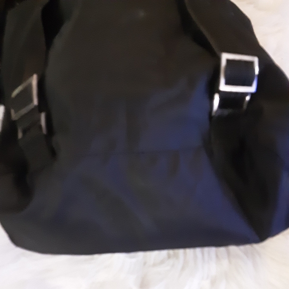 Womans Black Backpack - Picture 4 of 4